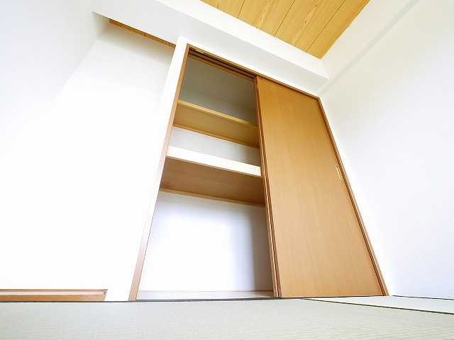 収納　十分な収納スペースがあります