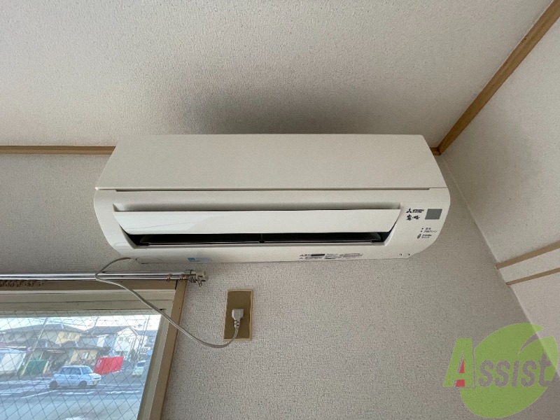 その他設備　エアコン設置済みです。これからの時代は欠かせませんよ。