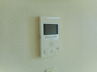 セキュリティ　モニター付きインターホンです