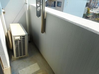 バルコニー　落ち着いた時間を過ごせるバルコニーです