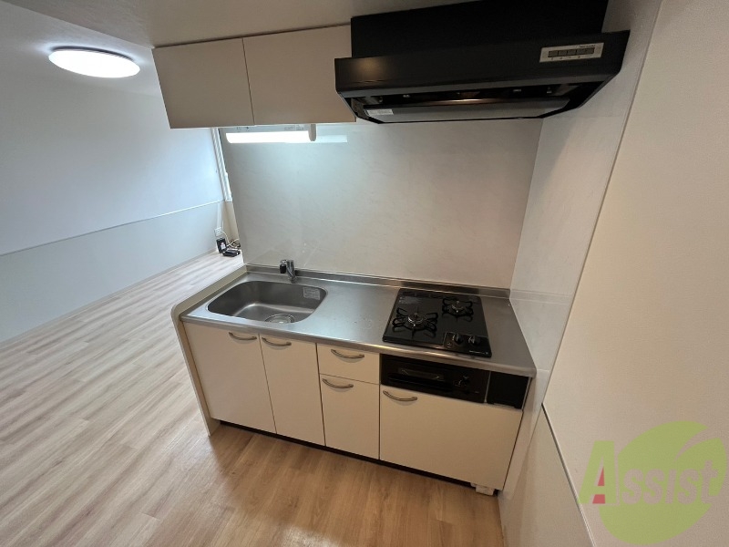 キッチン　システムキッチンで楽しくお料理できそうですね！