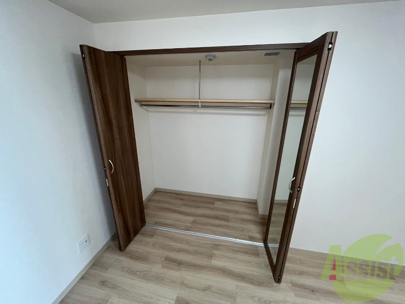 収納　収納を開けてみました！たくさん入りそうですね～