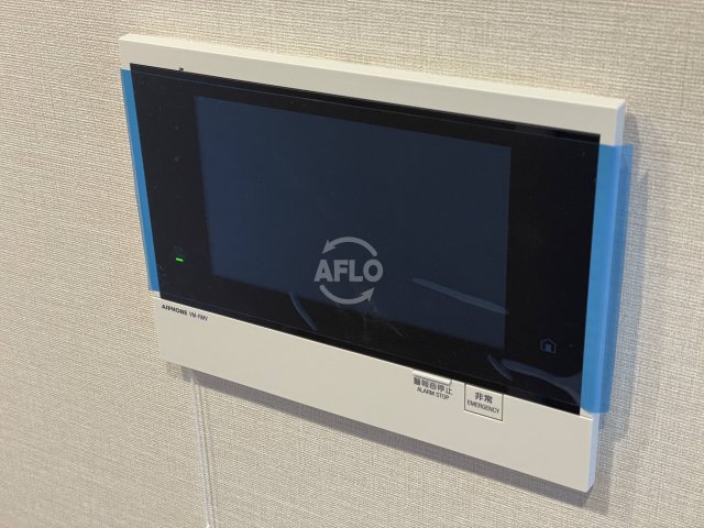 セキュリティ　スプランディッド弁天町WEST　モニター付きインターホン