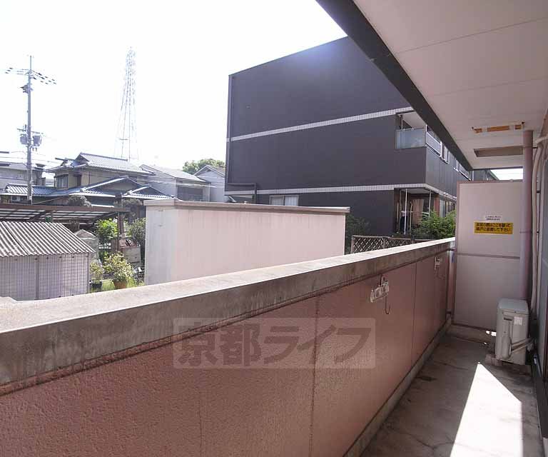 眺望　ベランダです。