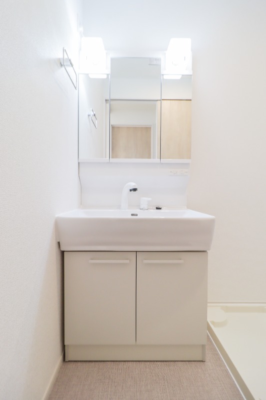 洗面設備　図面と現状に相違がある場合には現状を優先