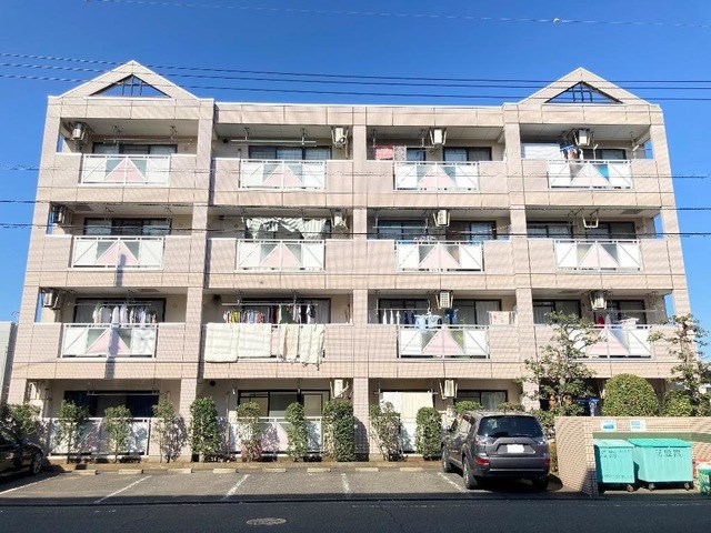 建物外観　ペットと一緒にお住み頂けるマンション♪