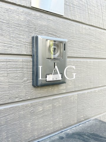 セキュリティ　モニター付きインターフォンです。