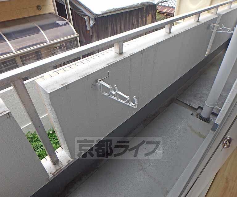 バルコニー　風当たりの良いバルコニーです。