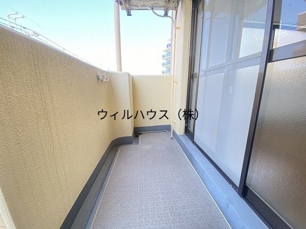 バルコニー　日当たり良好！