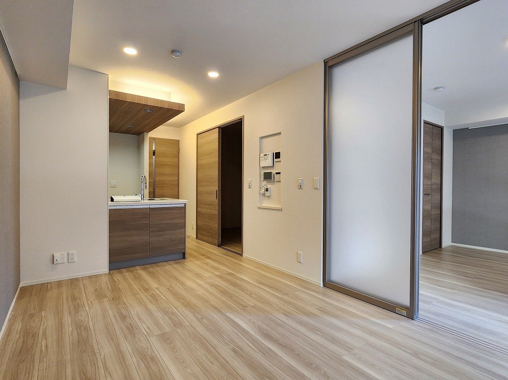 その他設備　ダウンライト各所　床段差なし　カウンター付キッチン