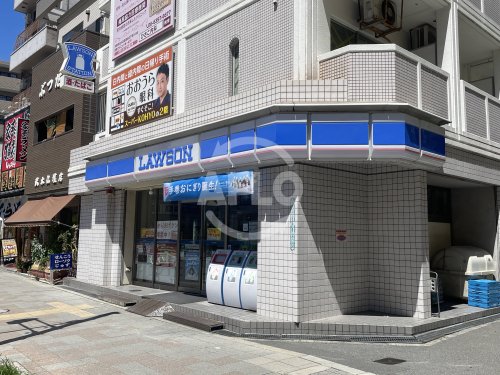 コンビニ　ローソン 阪急三国駅前店（コンビニ）まで100m