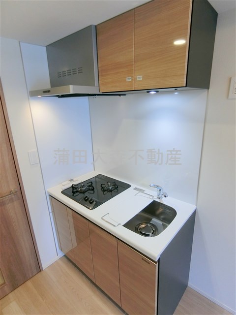 キッチン　2口ガスシステムキッチン