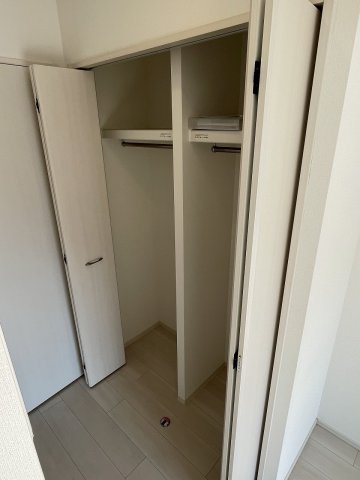 収納　大きなスペースがあり、収納には困りません