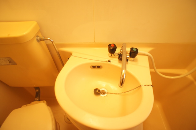 洗面設備　洗面ボールも付いているのでお出掛け準備らくらくですね♪