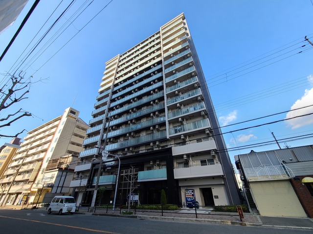 建物外観　お洒落なデザインの外観です