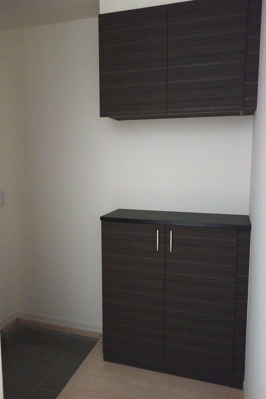 玄関　セパレートタイプで小物飾りのできるシューズボックス♪