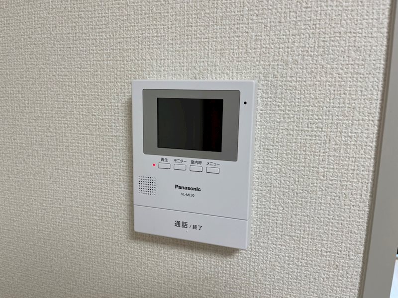 セキュリティ　モニター付きインターフォン