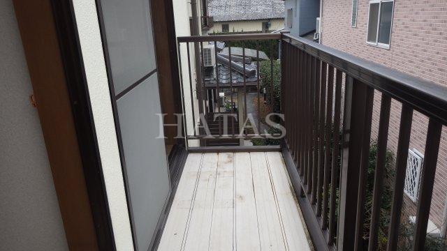 バルコニー　同物件別部屋です