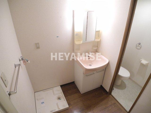 洗面設備　※室内画像は別号室のもの