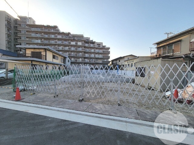 建物外観　建築中です