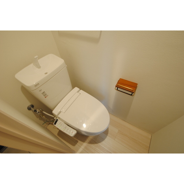 トイレ　ゆったりとした空間のトイレです