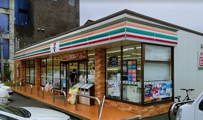 コンビニ　セブンイレブン 名古屋舟戸町店（コンビニ）まで396m