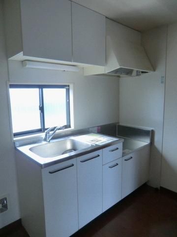 キッチン　ガスキッチン２口設置可