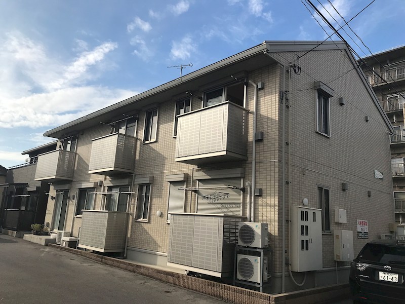 建物外観　地立地アパート