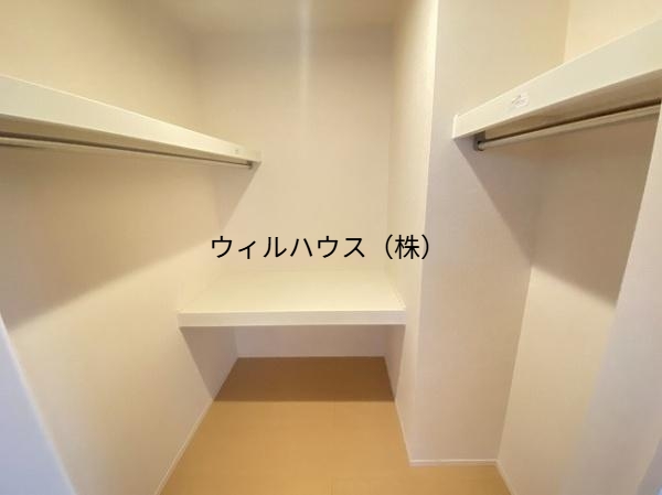 収納　ウォークインクローゼット！