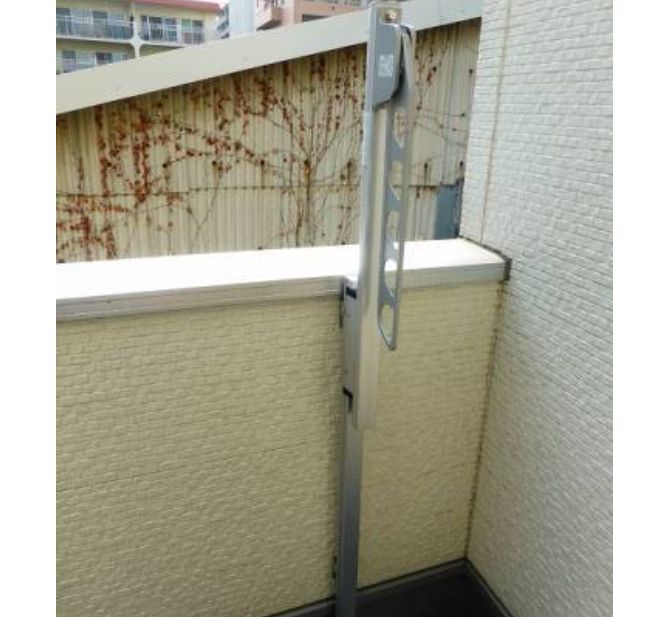 バルコニー　お洗濯にも便利なバルコニー付き