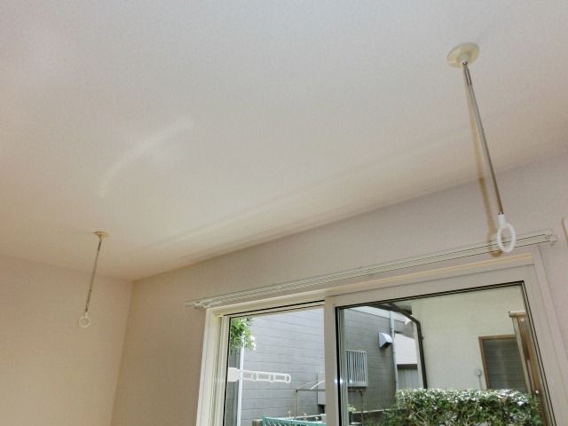 その他部屋・スペース　雨の日は室内で洗濯物を干せます。