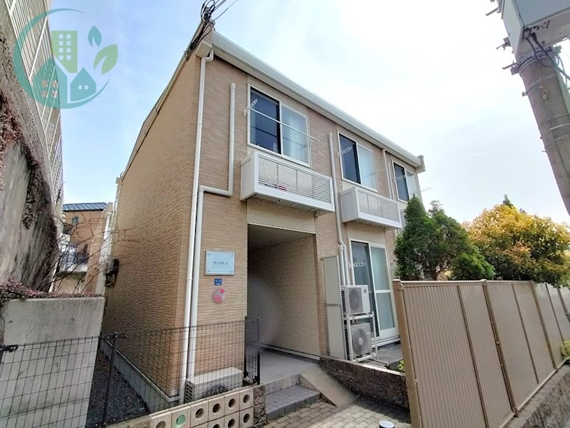 建物外観　レオパレスサン六甲A（家具・家電付、仲介手数料不要）