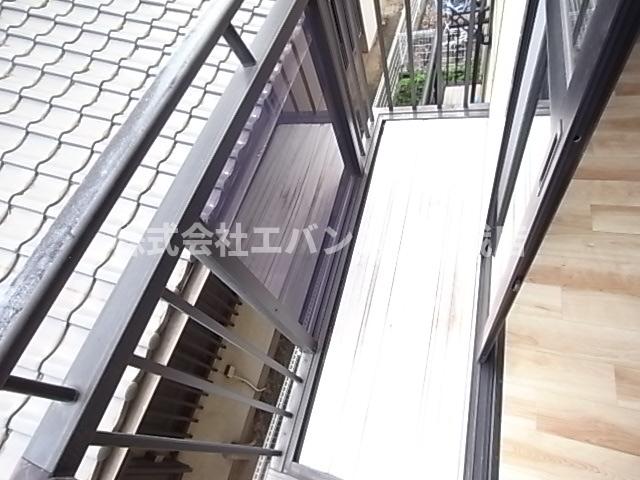 バルコニー　広々としたバルコニーです