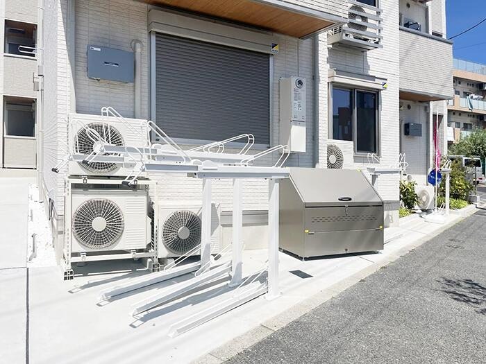 駐車場　専用駐輪場です