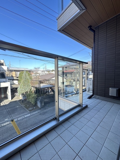 バルコニー　別部屋参考写真です
