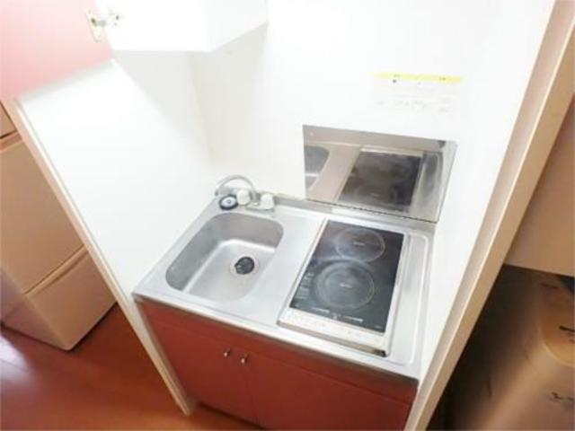 キッチン　２口ＩＨコンロ付き