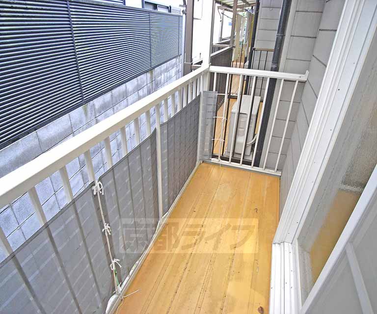 バルコニー　閑静な住宅街です。