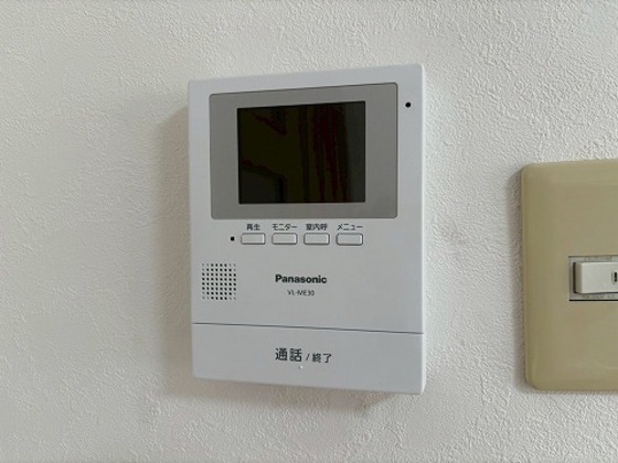 セキュリティ　※別部屋の写真です
