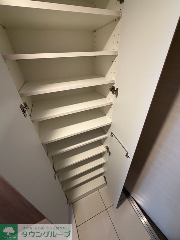 収納　収納のためのスペースです