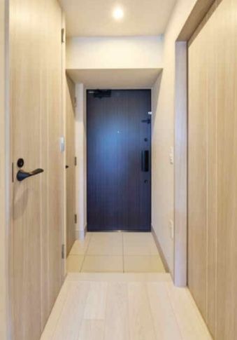 玄関　シンプルで使いやすい玄関です