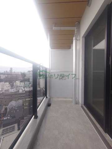 バルコニー　※参考写真　同タイプ（間取り）1409号室の写真となります。