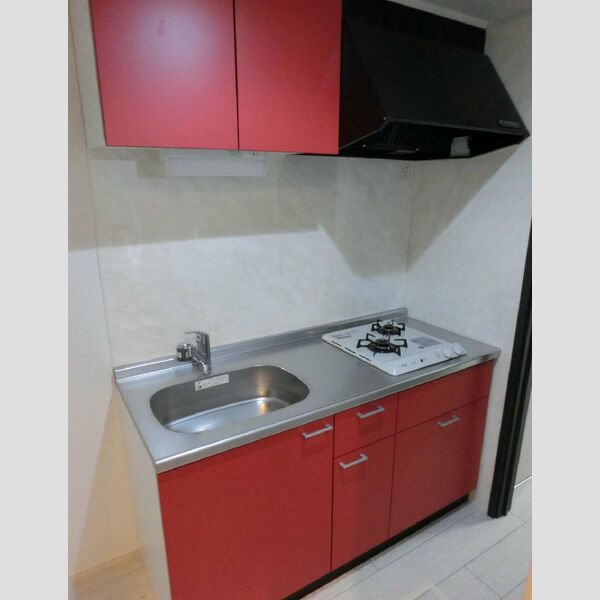 キッチン　2口コンロ付