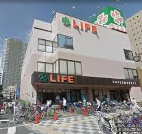 スーパー　ライフ 浅草店（スーパー）まで843m