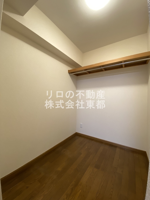 収納　奥行のあるウォークインクローゼットならお荷物多い方でも安心☆