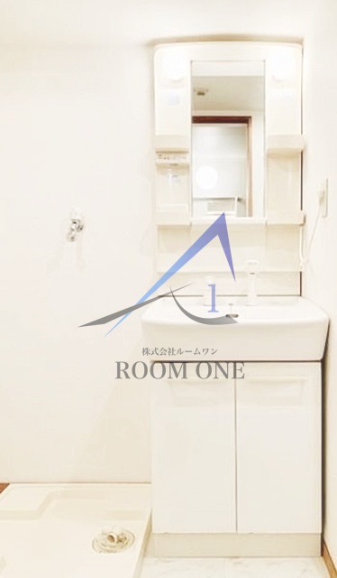 洗面設備　洗面台です。