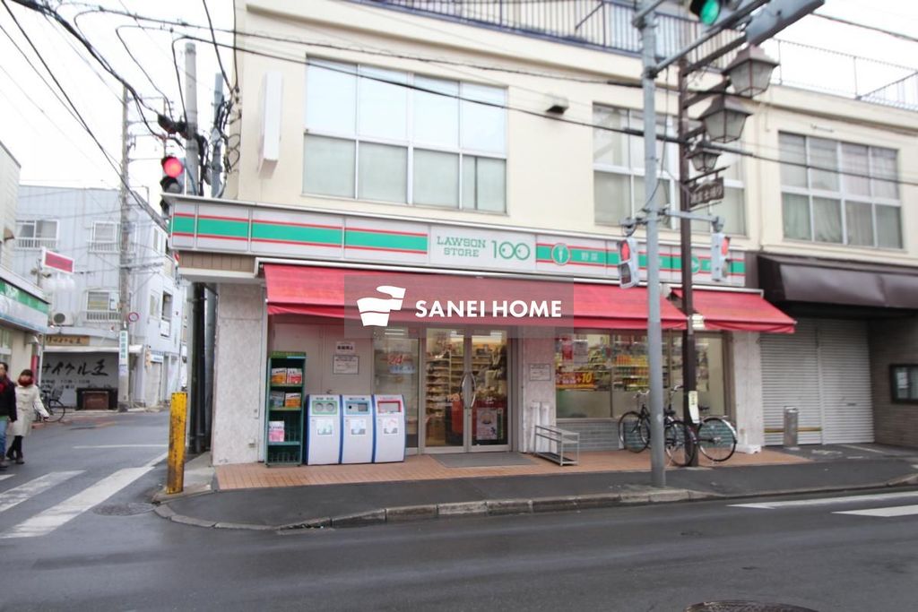 コンビニ　ローソンストア100清瀬松山店（コンビニ）まで340m