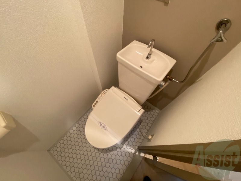トイレ　清潔感があり安心して使用できるトイレになっておりました。