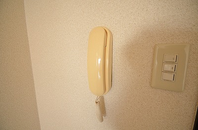 セキュリティ　★もしもし、どちら様でしょうか？インターホン付き★