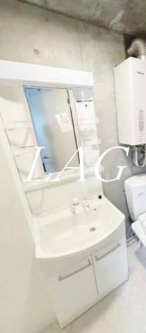 洗面設備　洗面台です。