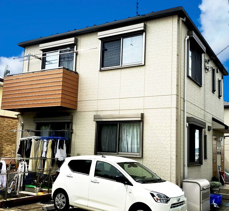 建物外観　ワンフロア１世帯のアパートです。
